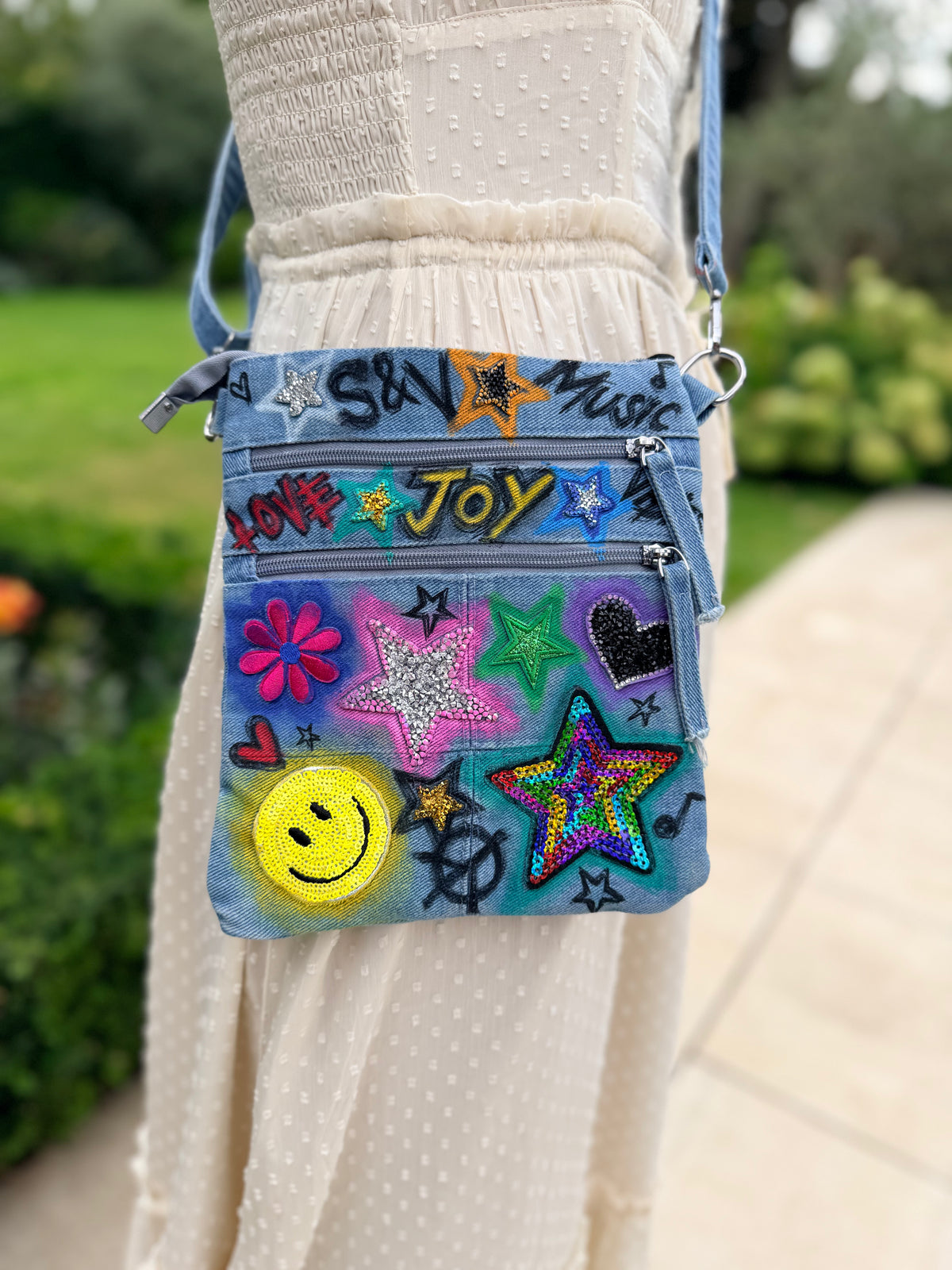 Good Vibrations Crossbody Bag