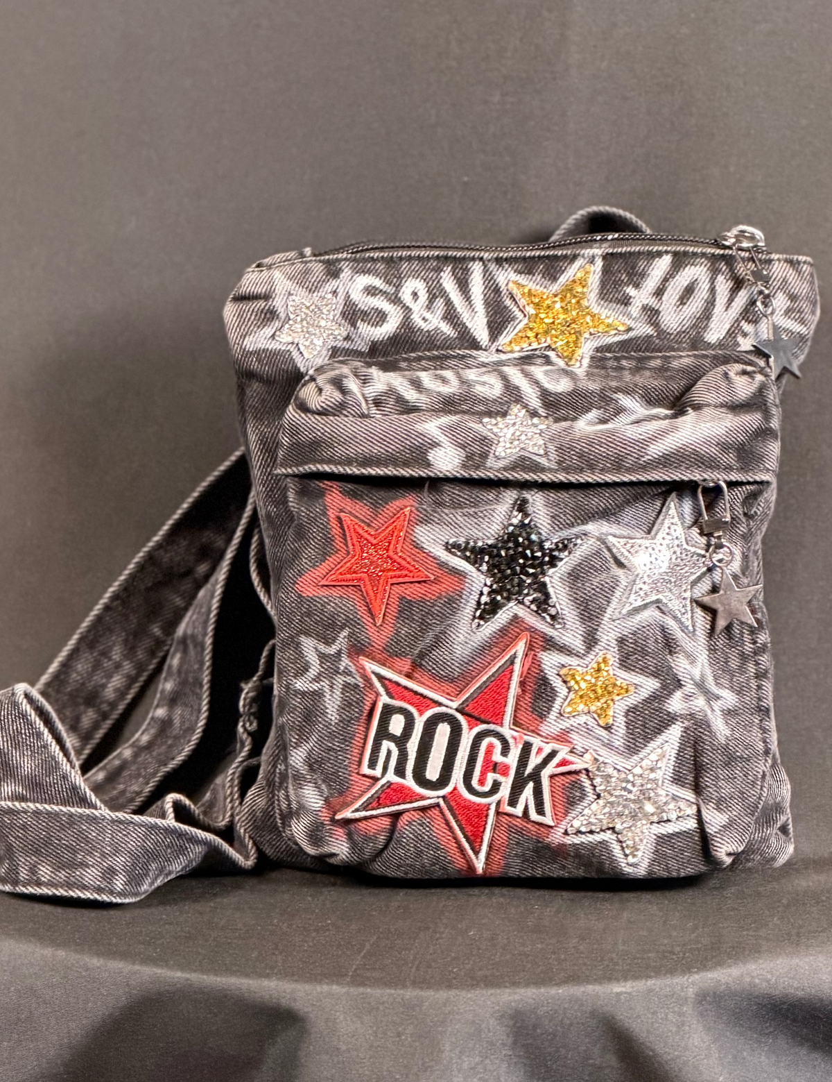 Rock Anthem Crossbody Phone Bag