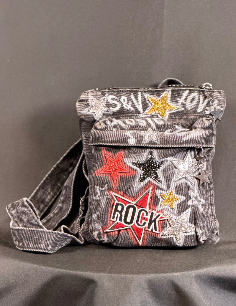 Rock Anthem Crossbody Phone Bag