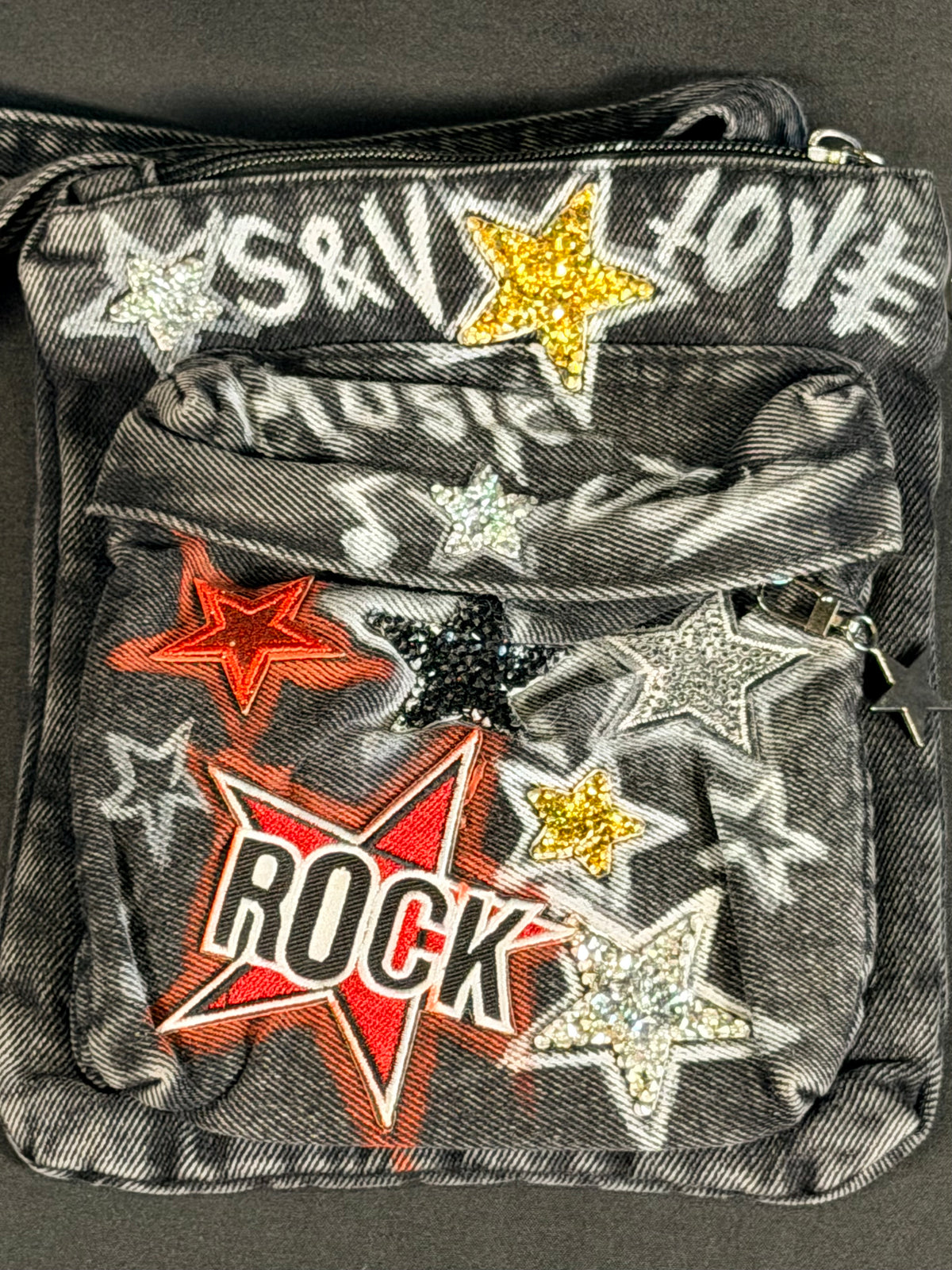 Rock Anthem Crossbody Phone Bag