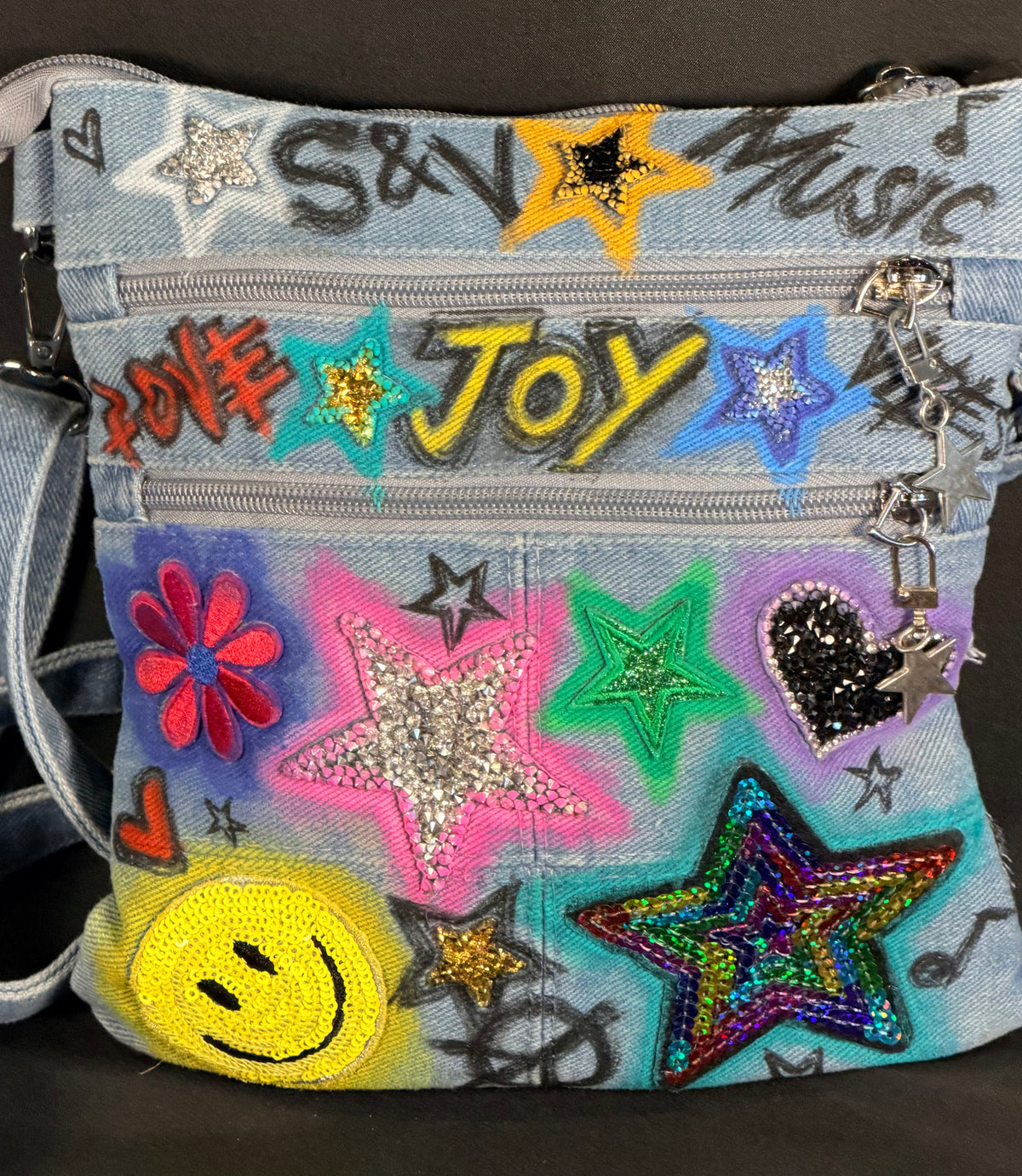 Good Vibrations Crossbody Bag