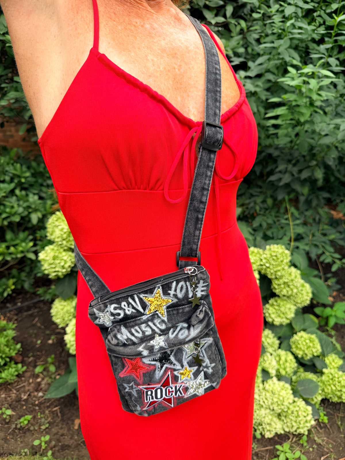 Rock Anthem Crossbody Phone Bag