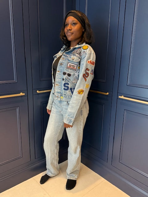 MAKE IT FUN Patch Jacket