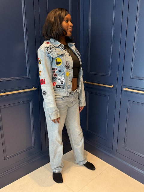 MAKE IT FUN Patch Jacket
