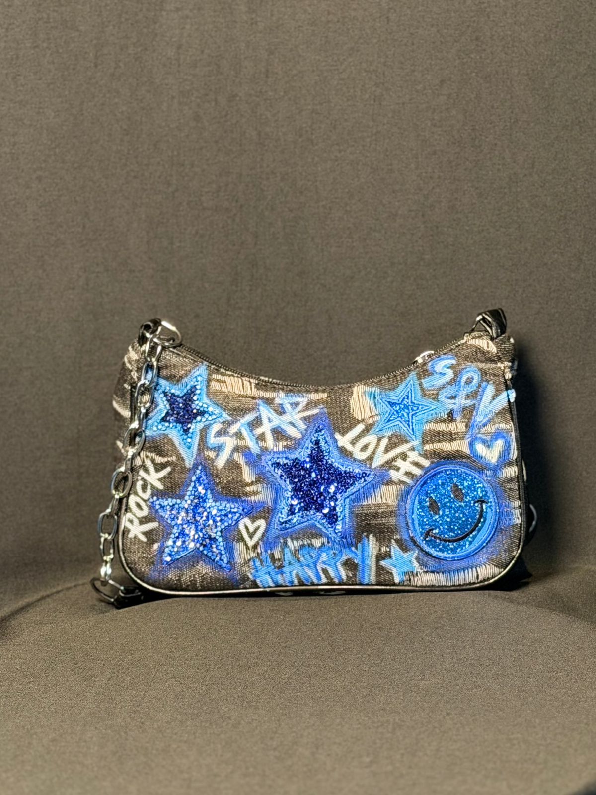 Blue Rockstar Bag