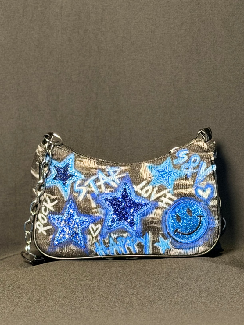 Blue Rockstar Bag
