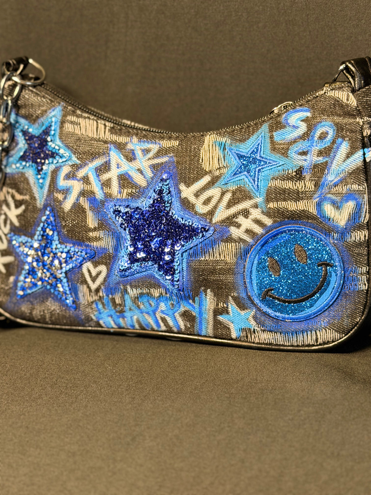 Blue Rockstar Bag