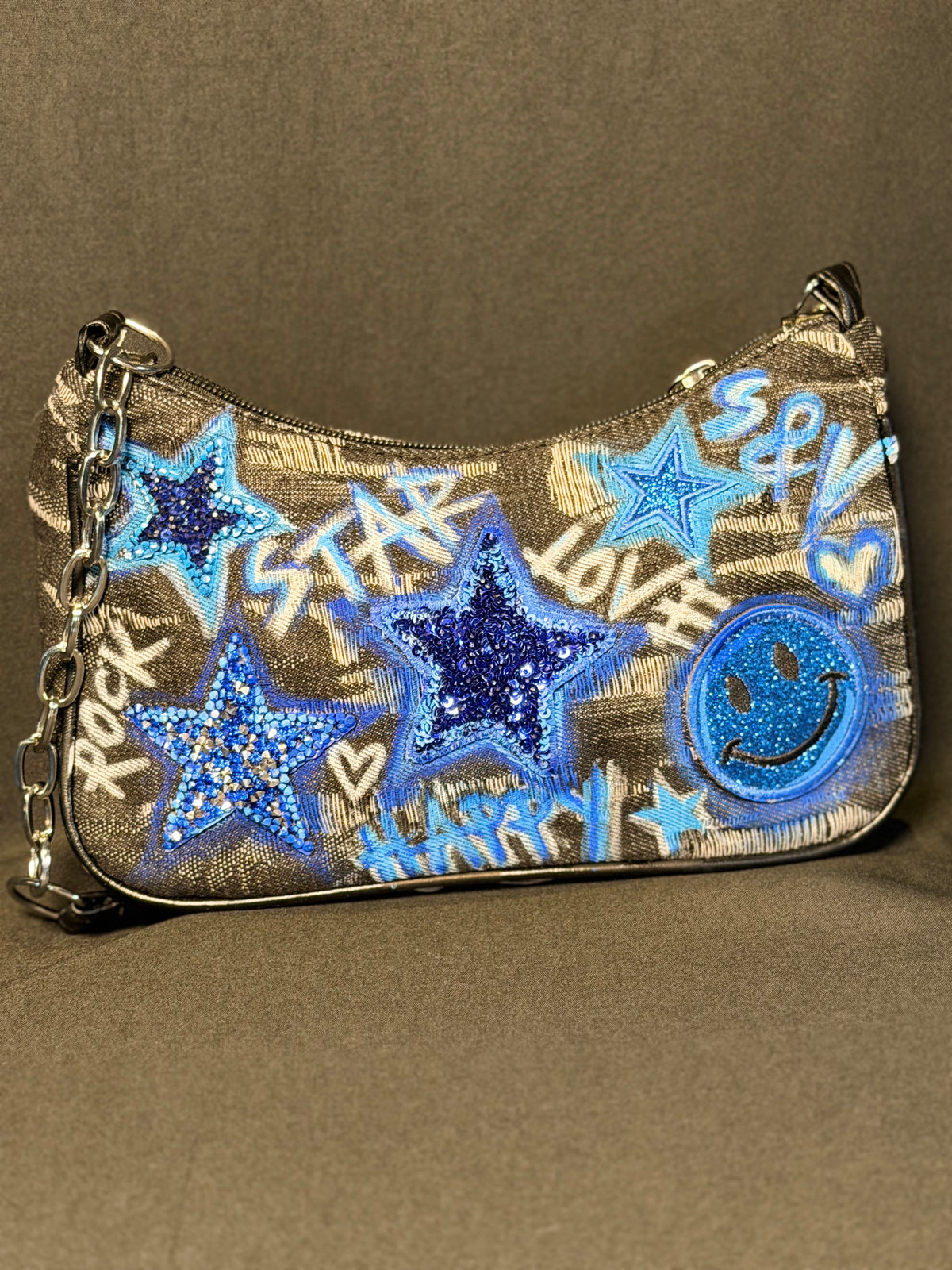Blue Rockstar Bag