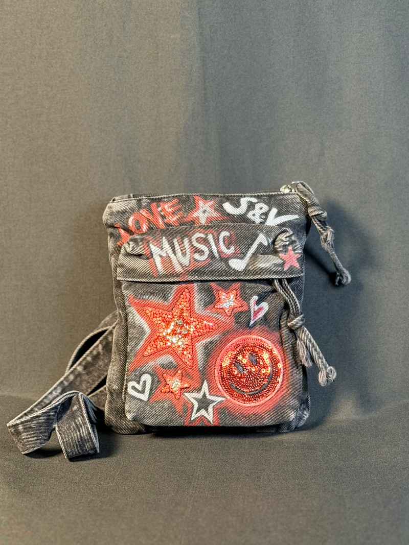 Heartbeat Crossbody Phone Bag