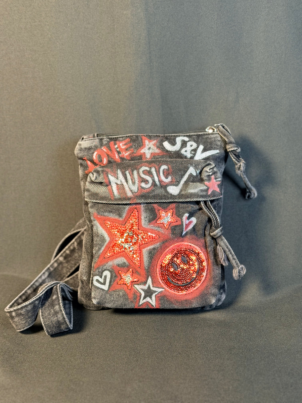 Heartbeat Crossbody Phone Bag