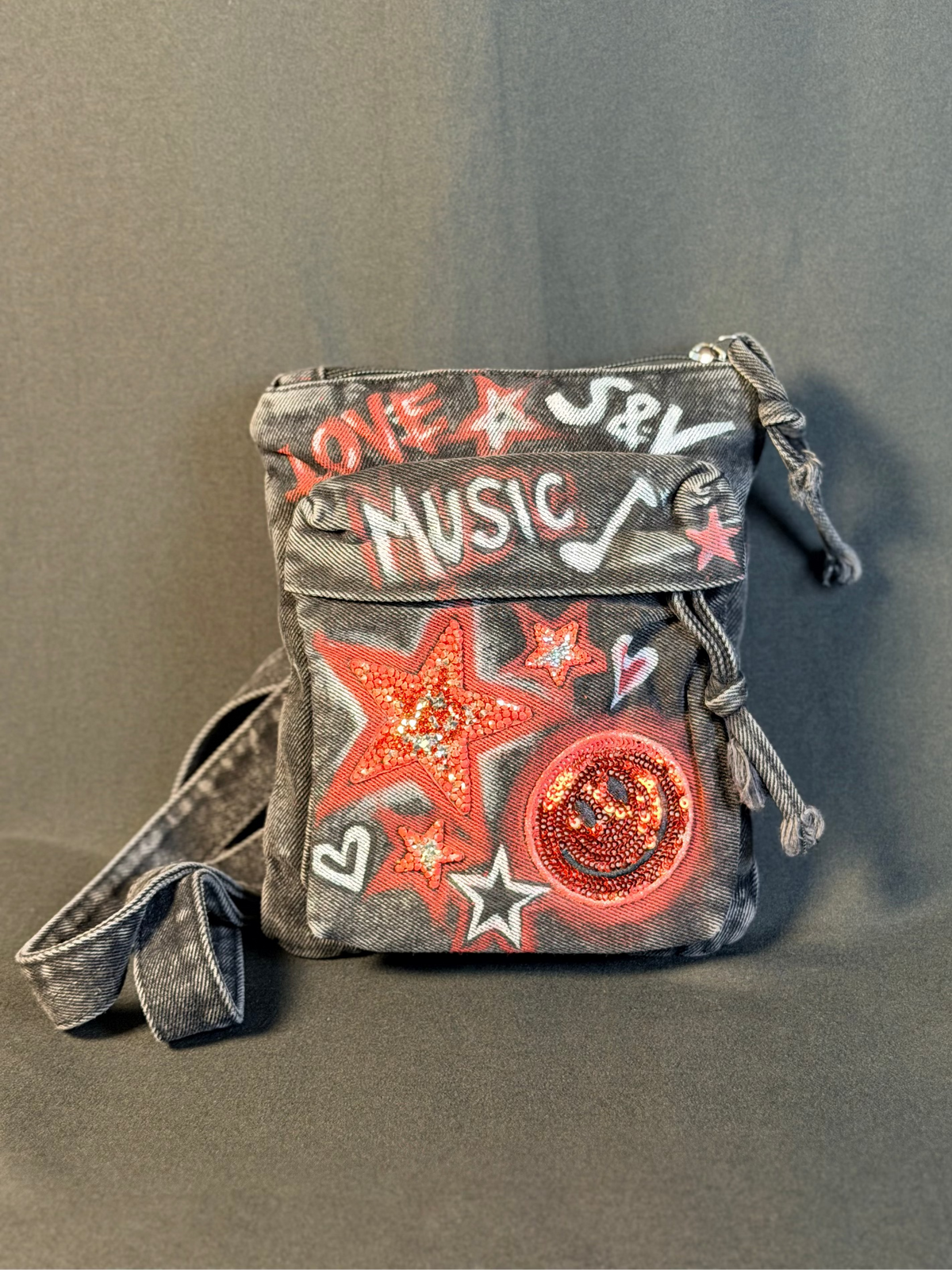 Heartbeat Crossbody Phone Bag