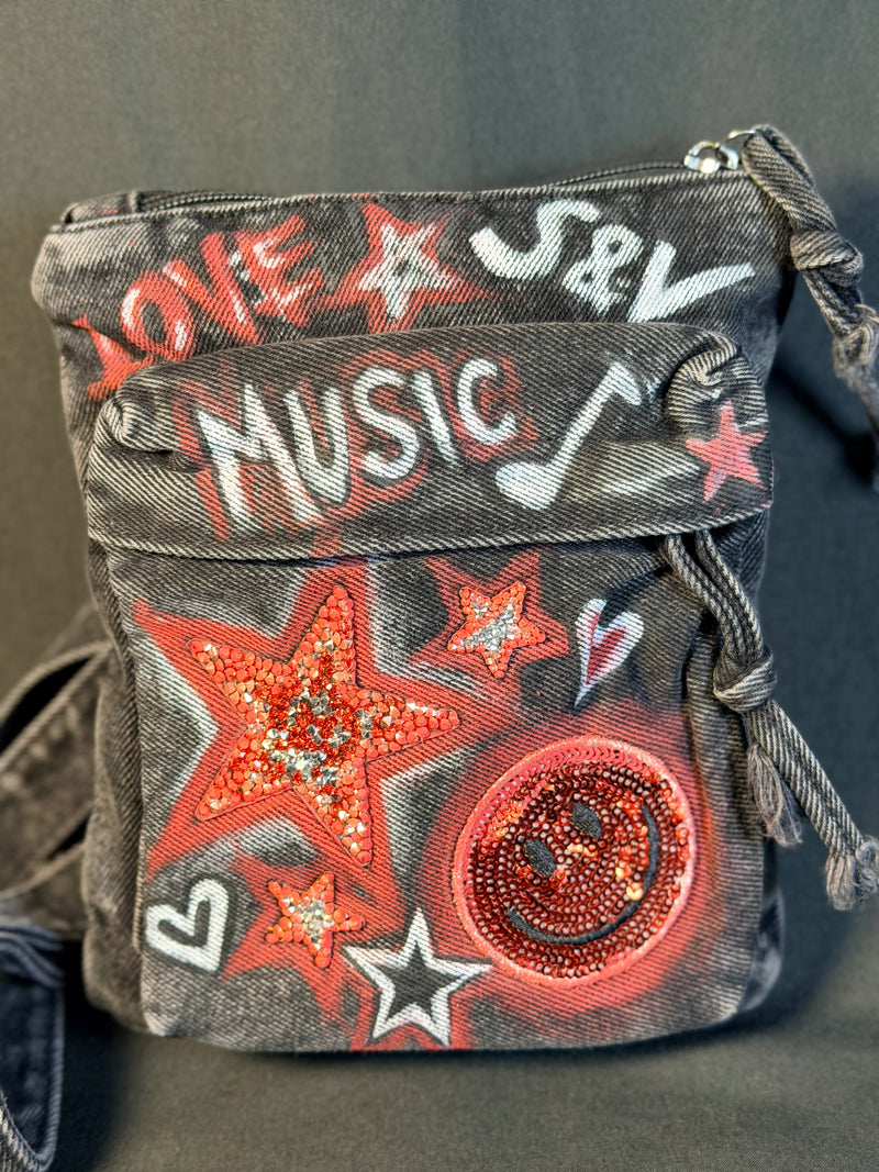 Heartbeat Crossbody Phone Bag