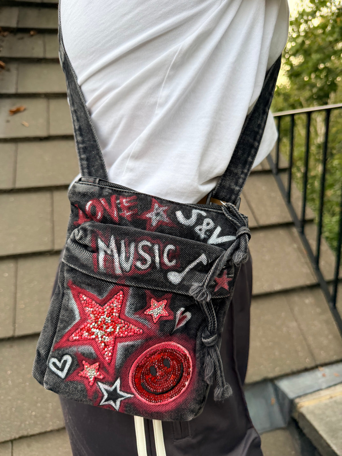 Heartbeat Crossbody Phone Bag