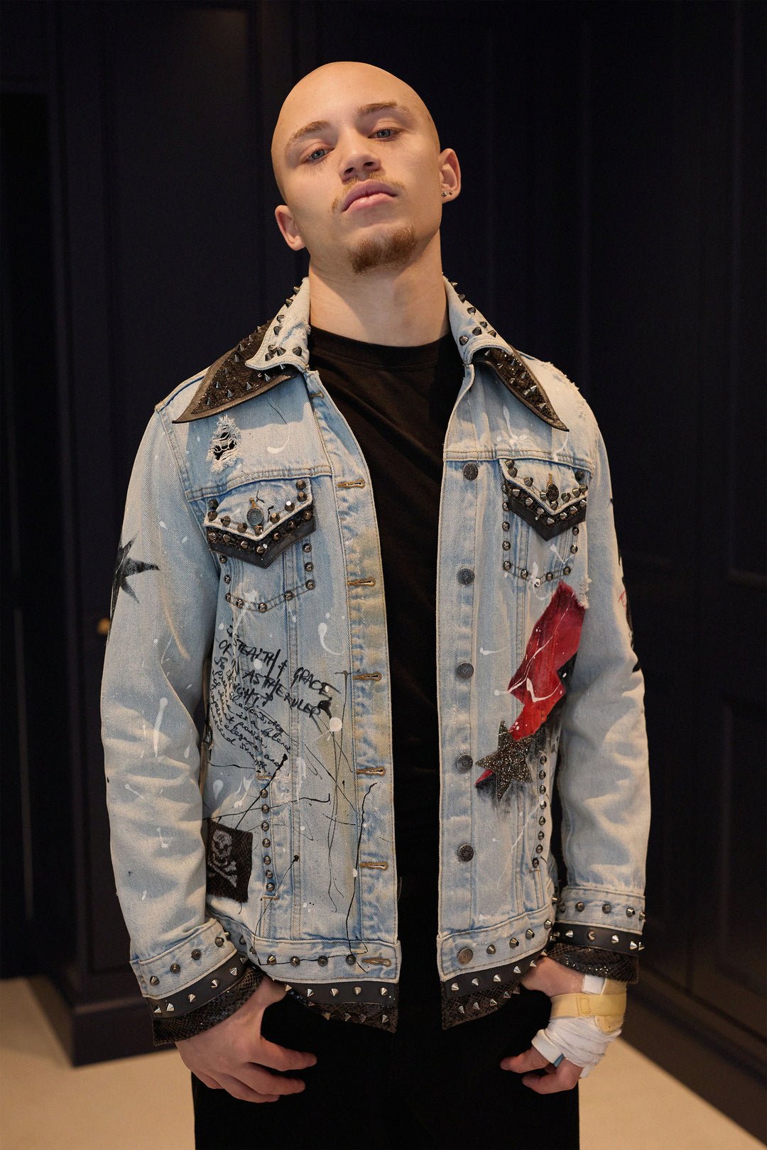 PANTHER Men Denim Jacket