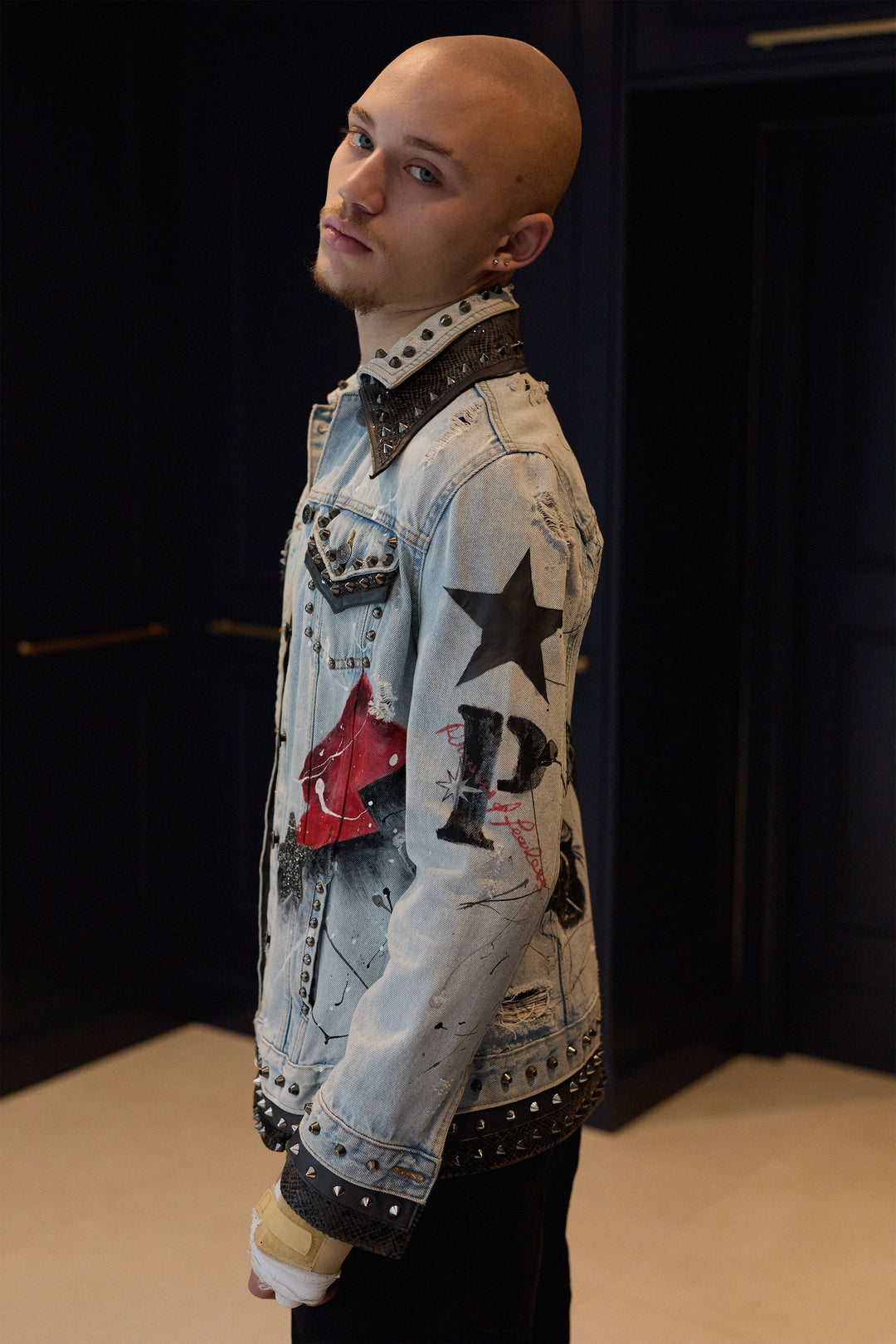 PANTHER Men Denim Jacket