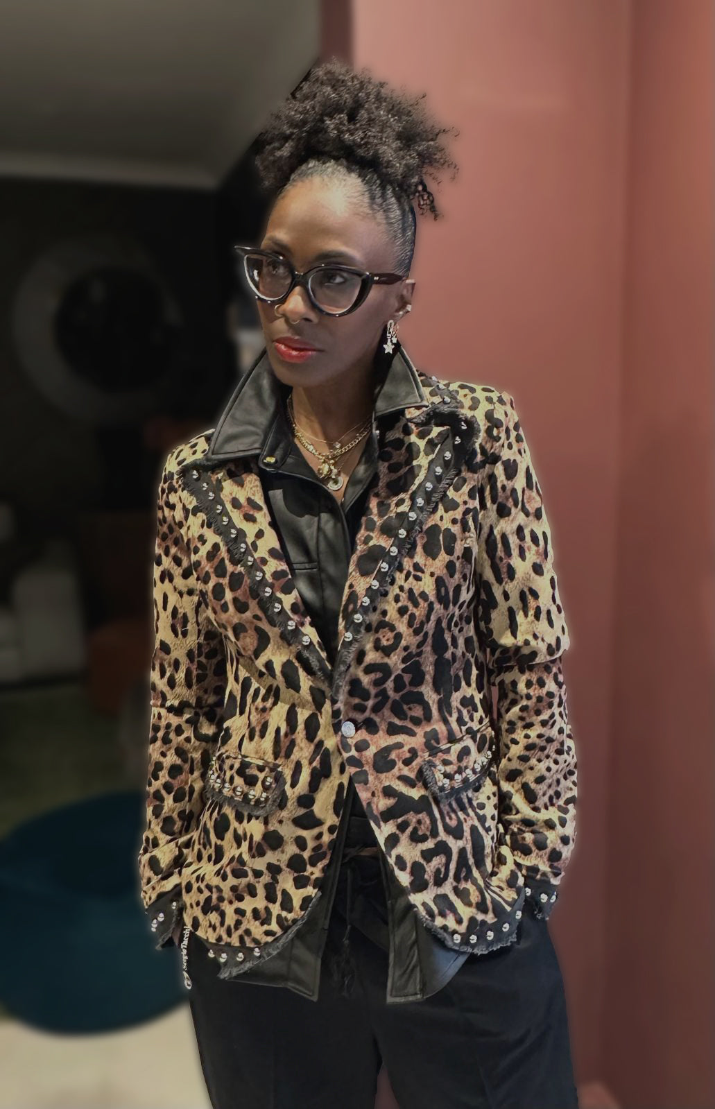 LEOPARD Lux Blazer