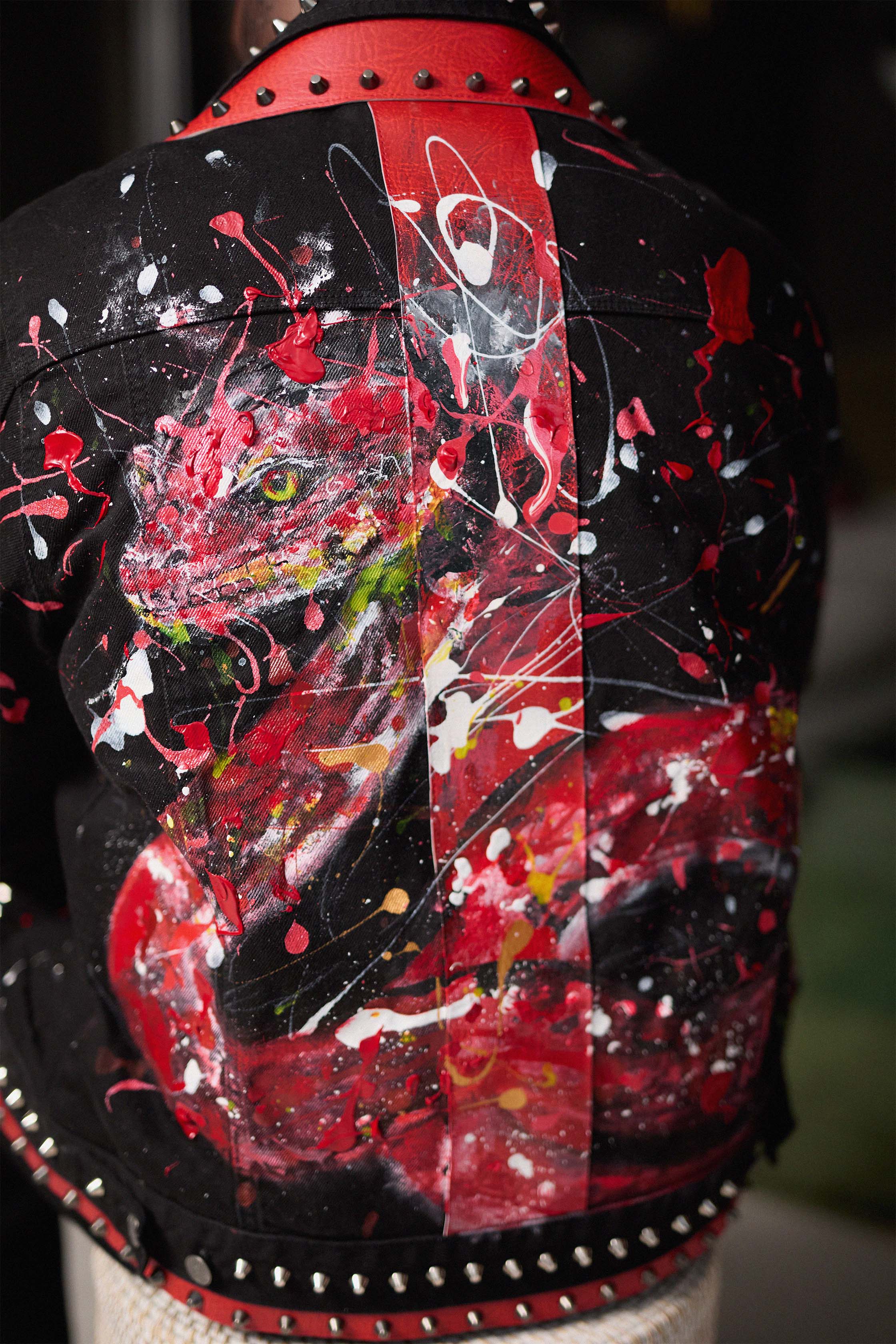 SNAKE Denim Jacket | Upcycled Denim Apparel | Skinner & Vale